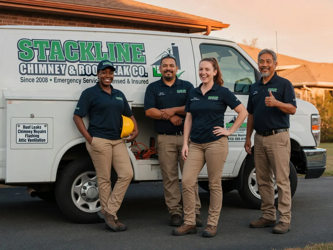 Chimney flashing repair company in Battle Ground, IN